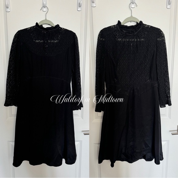 ASO BLAIR WALDORF MBMJ LACE DRESS - 6 - Picture 4 of 10